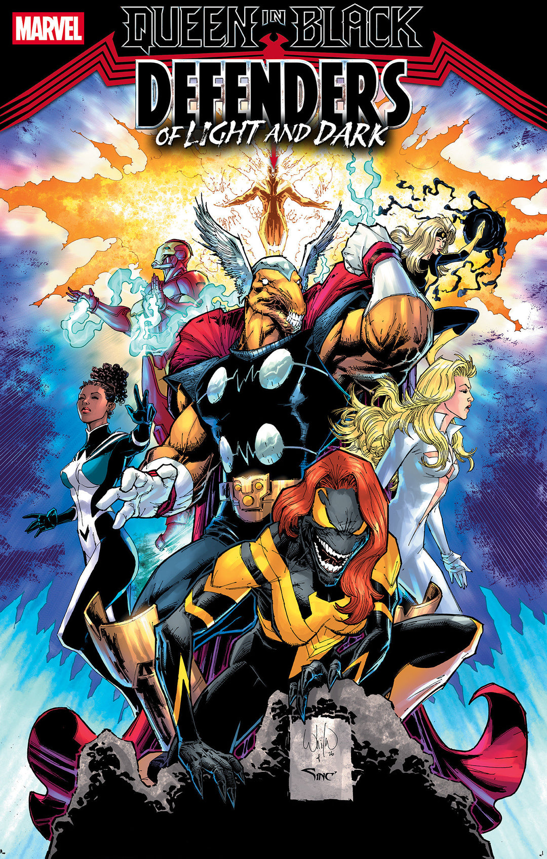 Queen In Black Defenders Of Light And Dark #1 [Queen in Black] Variant (1:25) Whilce Portacio Edition
