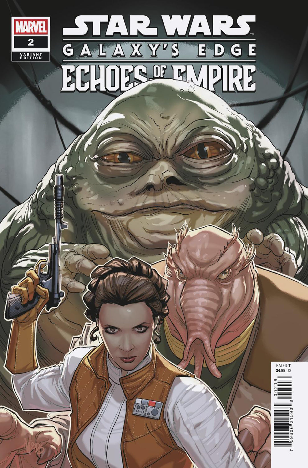 Star Wars Galaxy's Edge Echoes Of The Empire #2 Variant (1:25) Pete Woods Edition