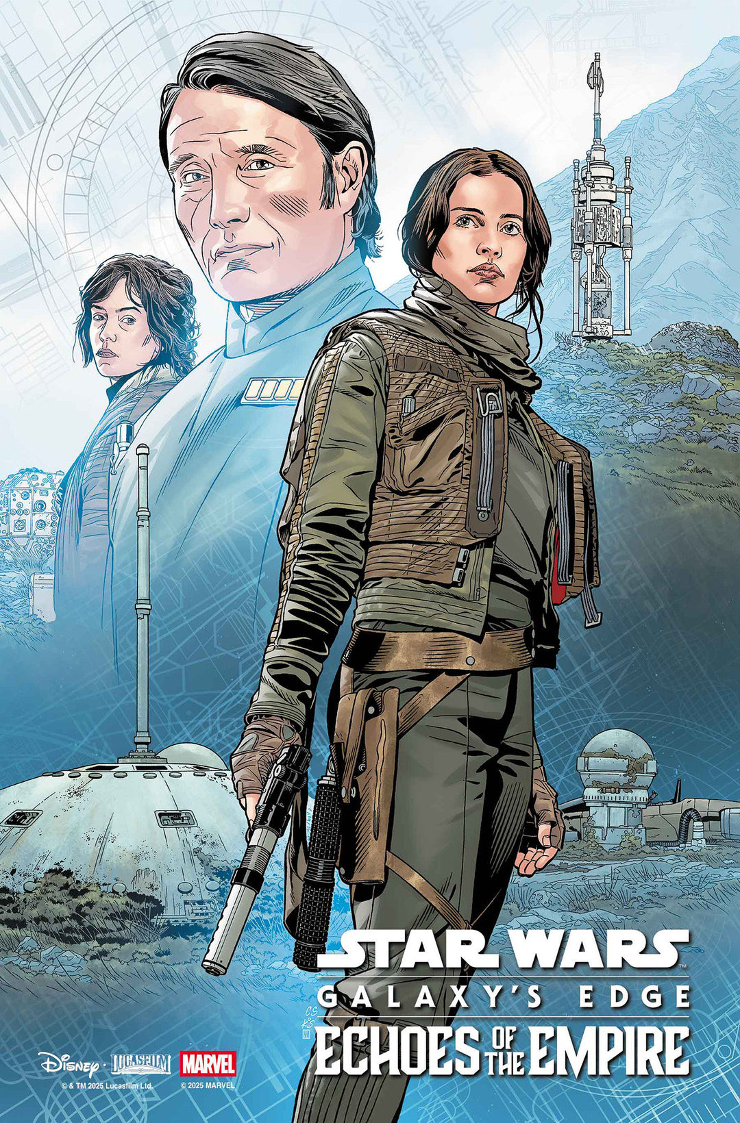 Star Wars Galaxy's Edge Echoes Of The Empire #5 Chris Sprouse Rogue One 10 Th Anniversary Variant
