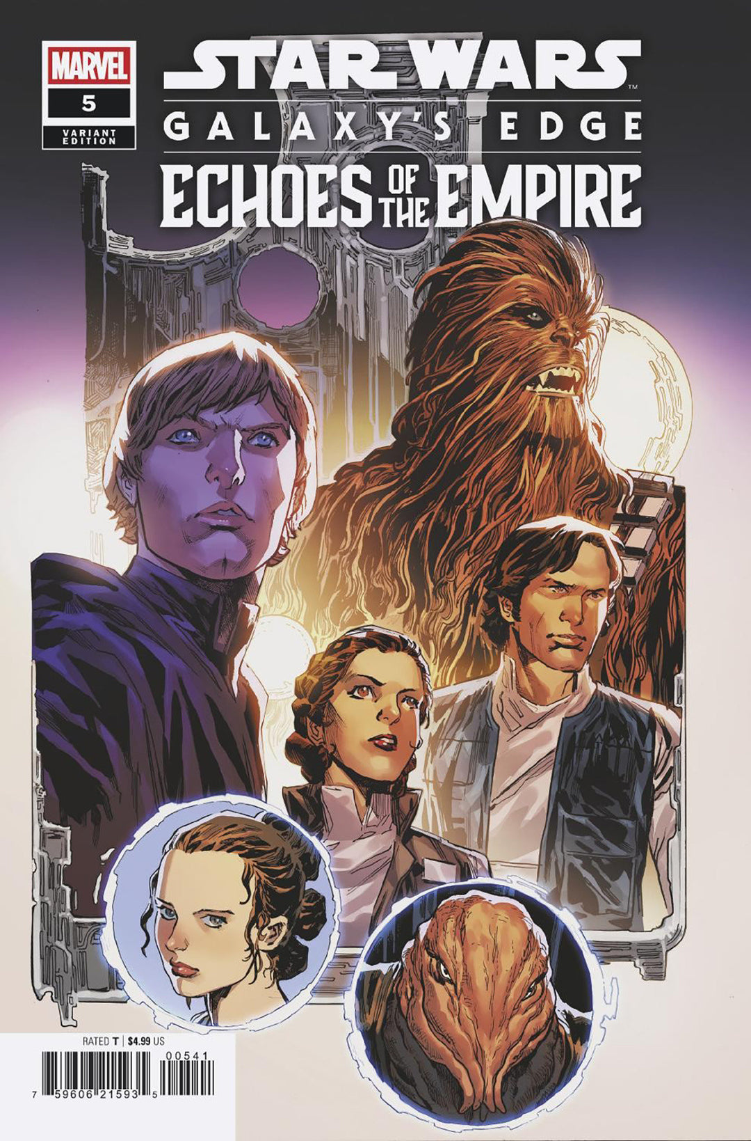 Star Wars Galaxy's Edge Echoes Of The Empire #5 Ken Lashley Variant