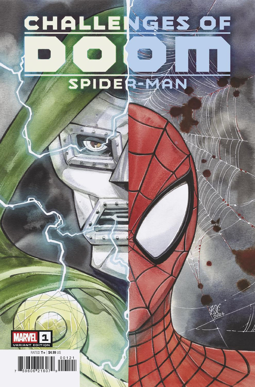 Challenges Of Doom Spider-Man #1 Peach Momoko Variant