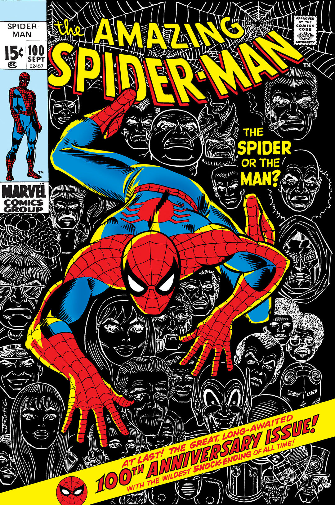 Amazing Spider-Man (1963) #100 Facsimile Edition Foil Variant