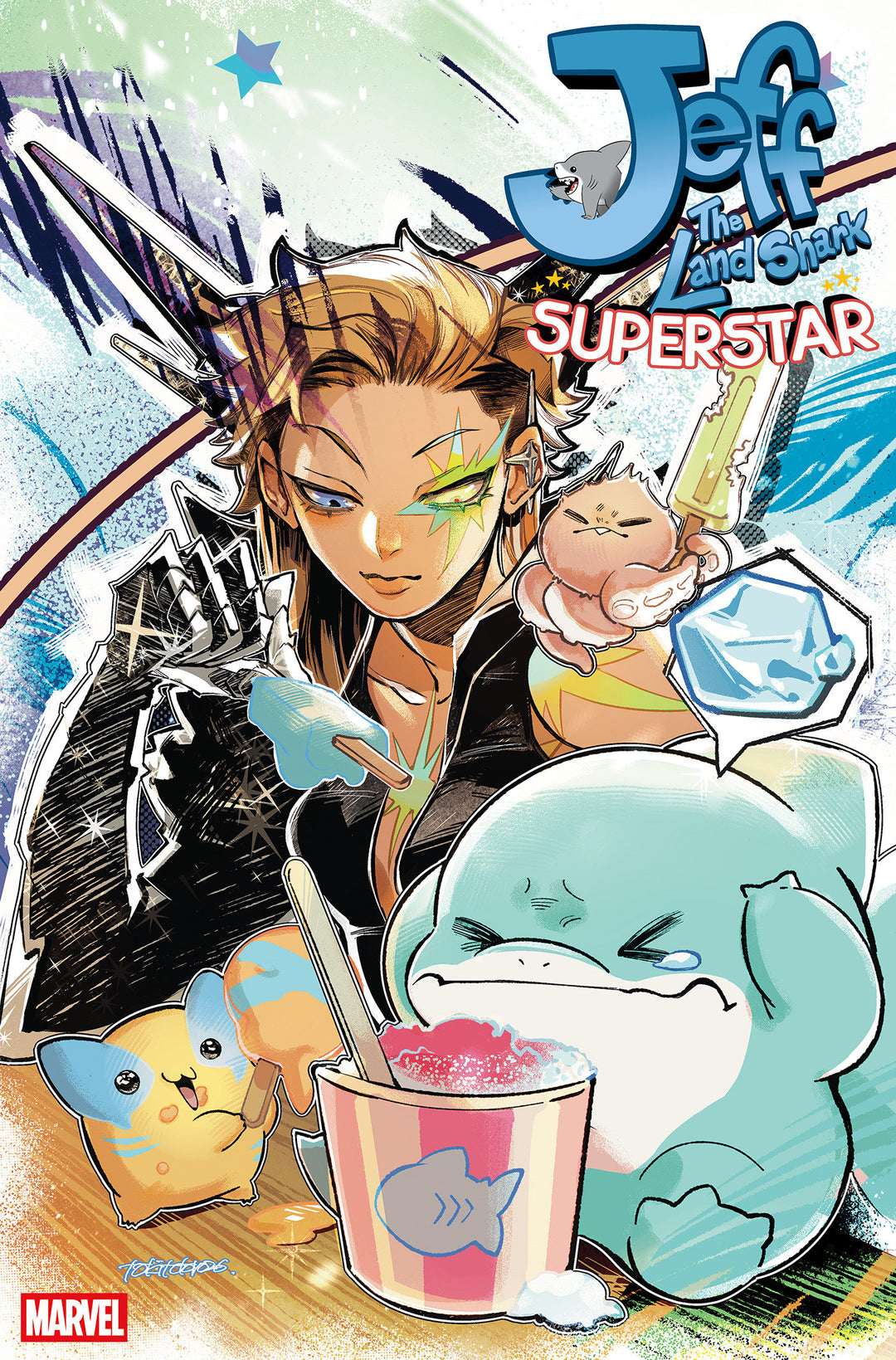 Jeff The Land Shark Superstar #2 Tokitokoro Variant