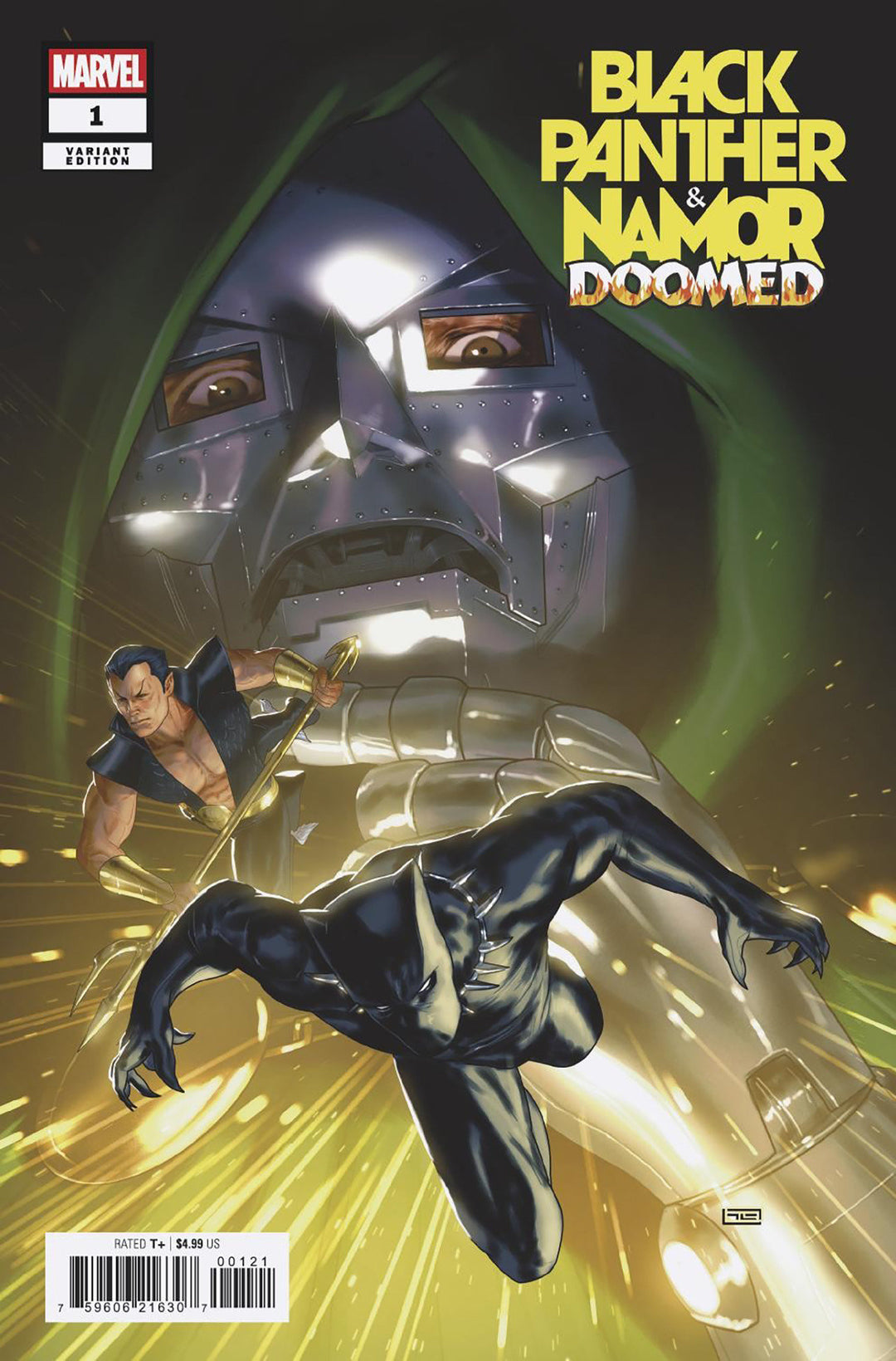 Black Panther Namor Doomed #1 Taurin Clarke Variant