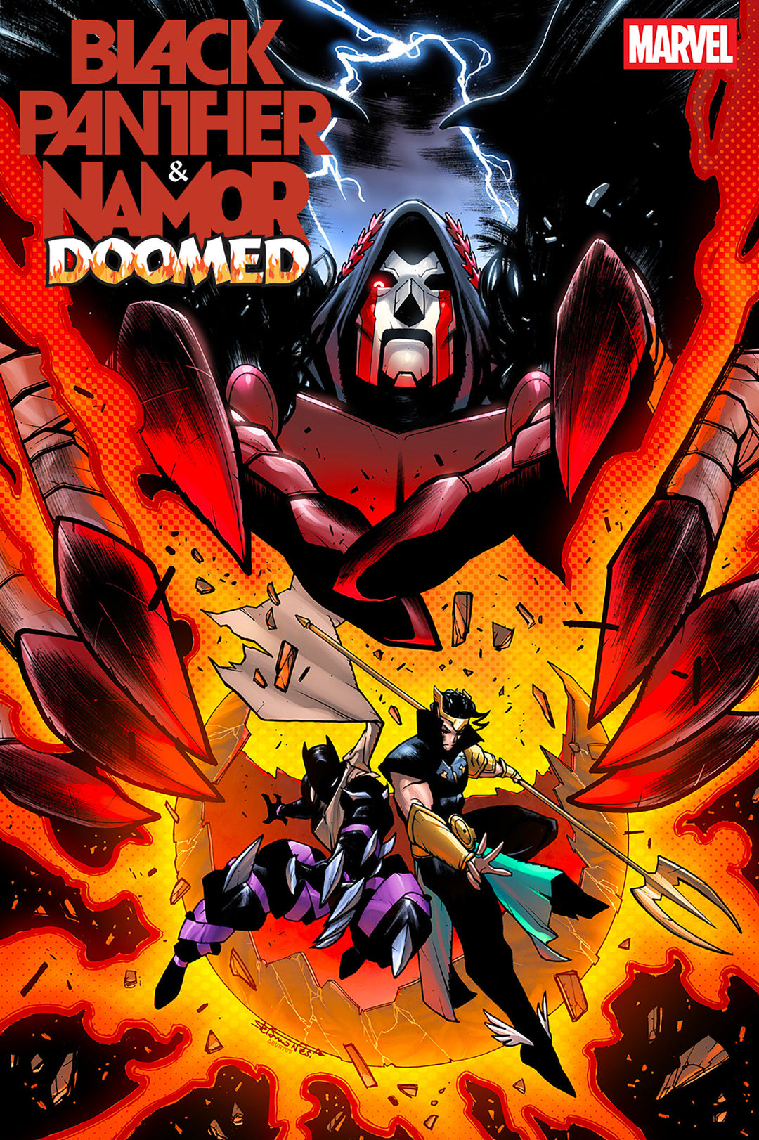 Black Panther/Namor Doomed #2 Stefano Nesi Variant