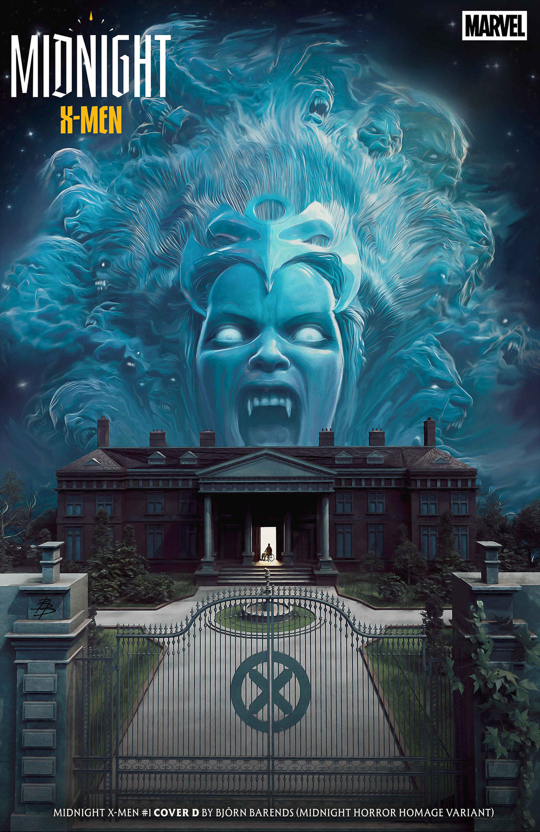 Midnight X-Men #1 Cover D Bjorn Barends Midnight Horror Homage Variant (Pre-Order)