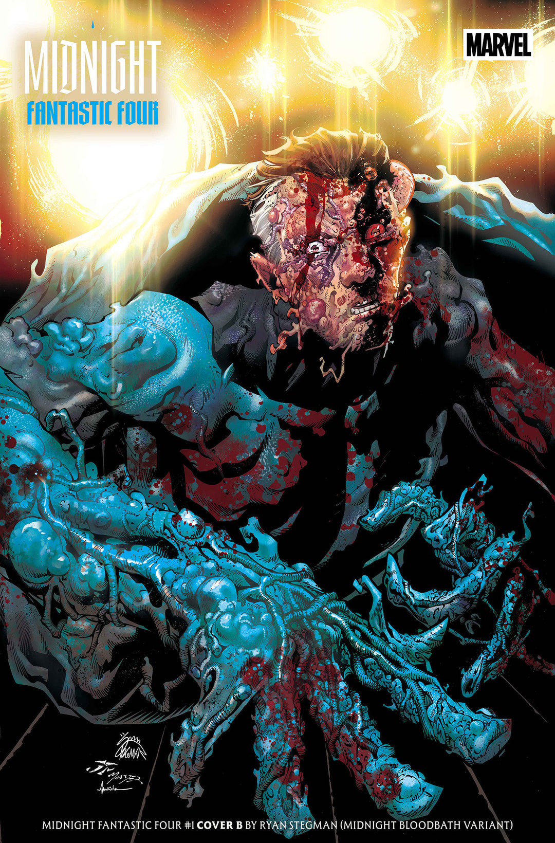 Midnight Fantastic Four #1 Cover B Ryan Stegman Midnight Bloodbath Variant (Pre-Order)