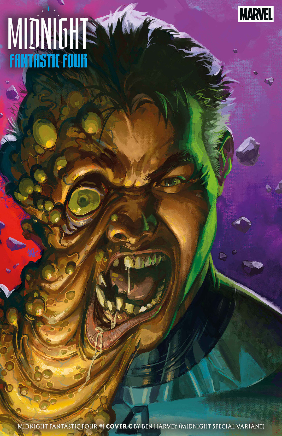 Midnight Fantastic Four #1 Cover C Ben Harvey Midnight Special Variant (Pre-Order)