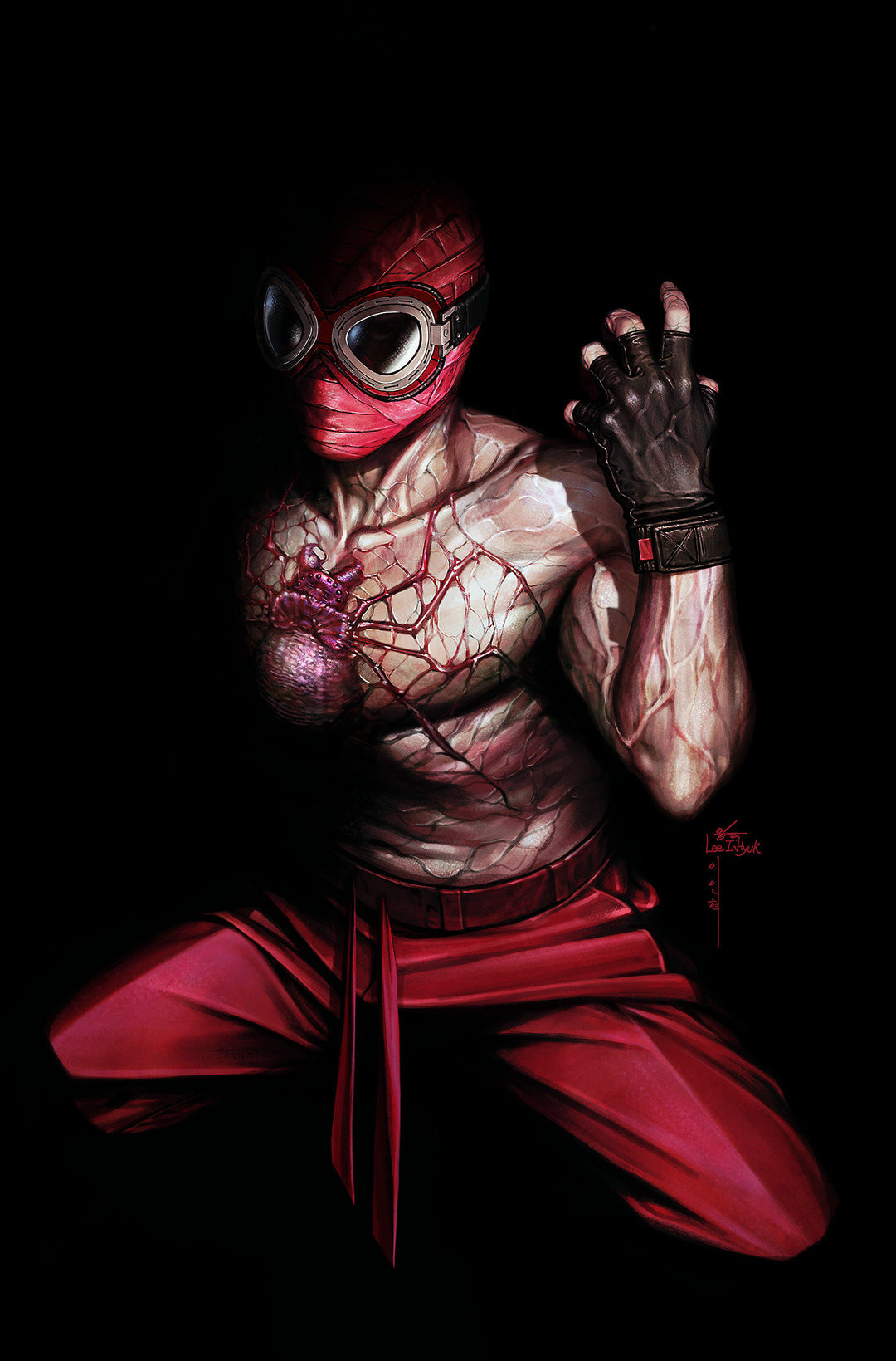 Midnight Spider-Man #1 Cover J (1:100) Inhyuk Lee Virgin Variant (Pre-Order)