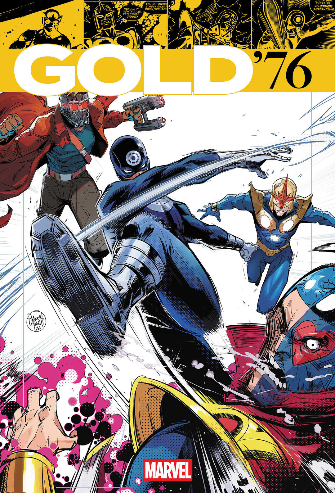 Marvel Gold 76 #1 Hicham Habchi Homage Variant