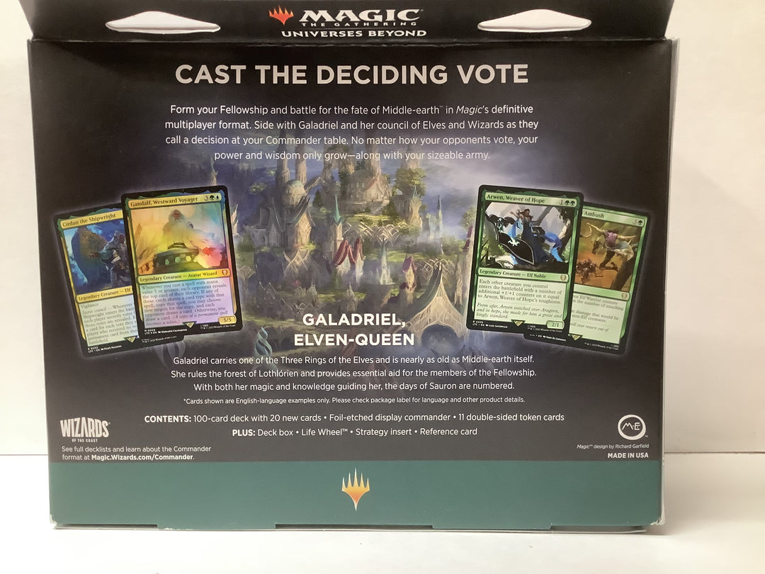 The Lord of the Rings: Tales of Middle-Earth Commander Decks (MTG)