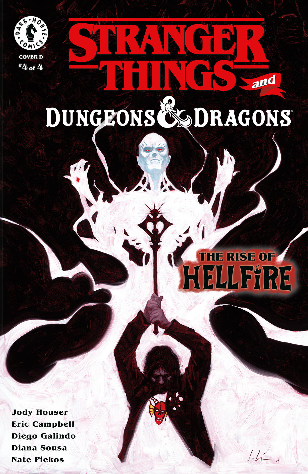 Stranger Things And Dungeons & Dragons The Rise Of Hellfire #4 (Cover D) (Jeremy Wilson)
