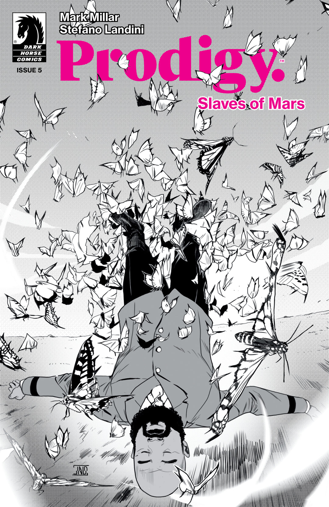 Prodigy Slaves Of Mars #5 (Cover B) (Black & White) (Stefano Landini)