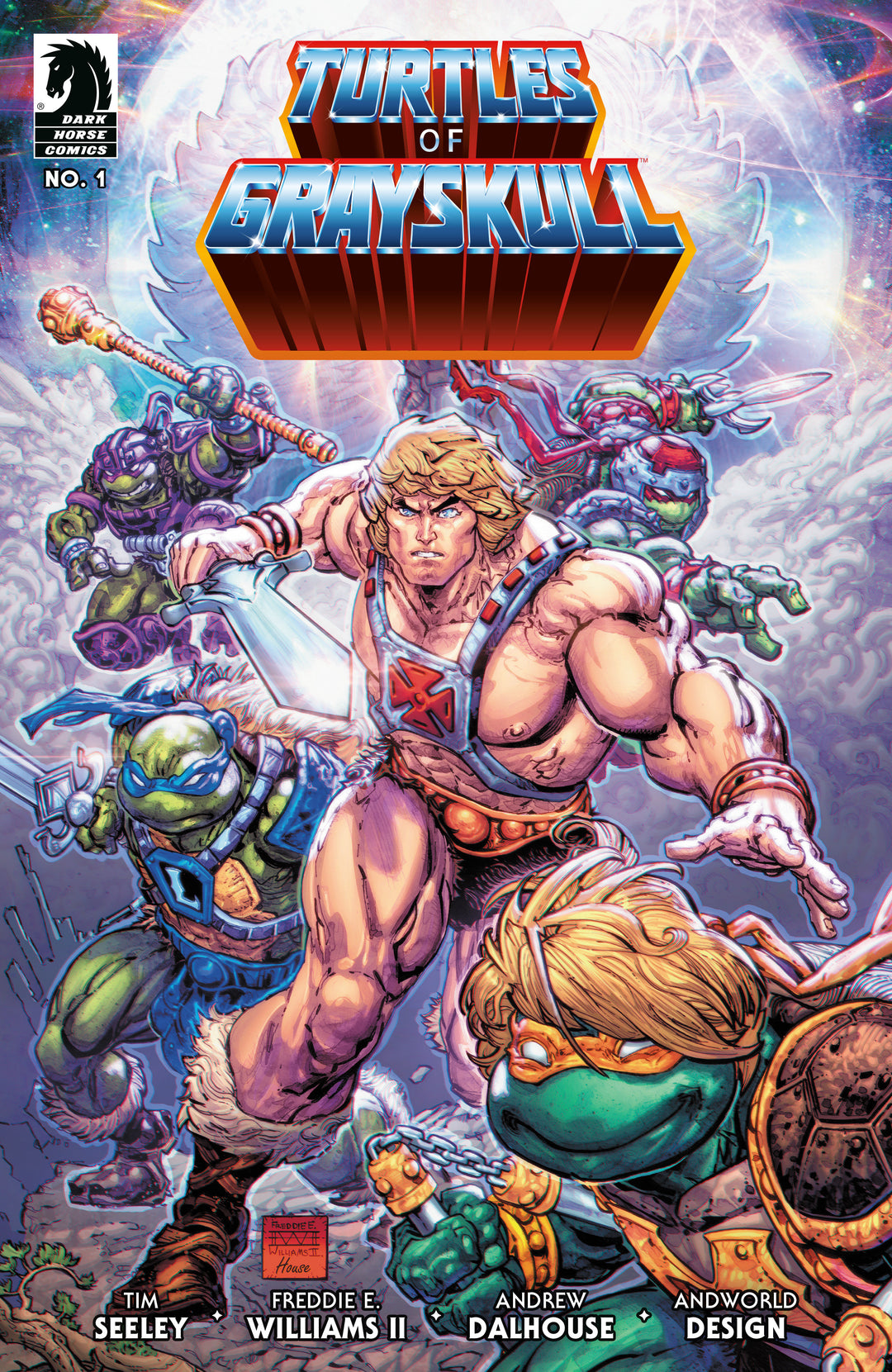 Masters Of The Universe Teenage Mutant Ninja Turtles Turtles Of Grayskull #1 (Cover A) (Freddie Williams II) (Out of Print)