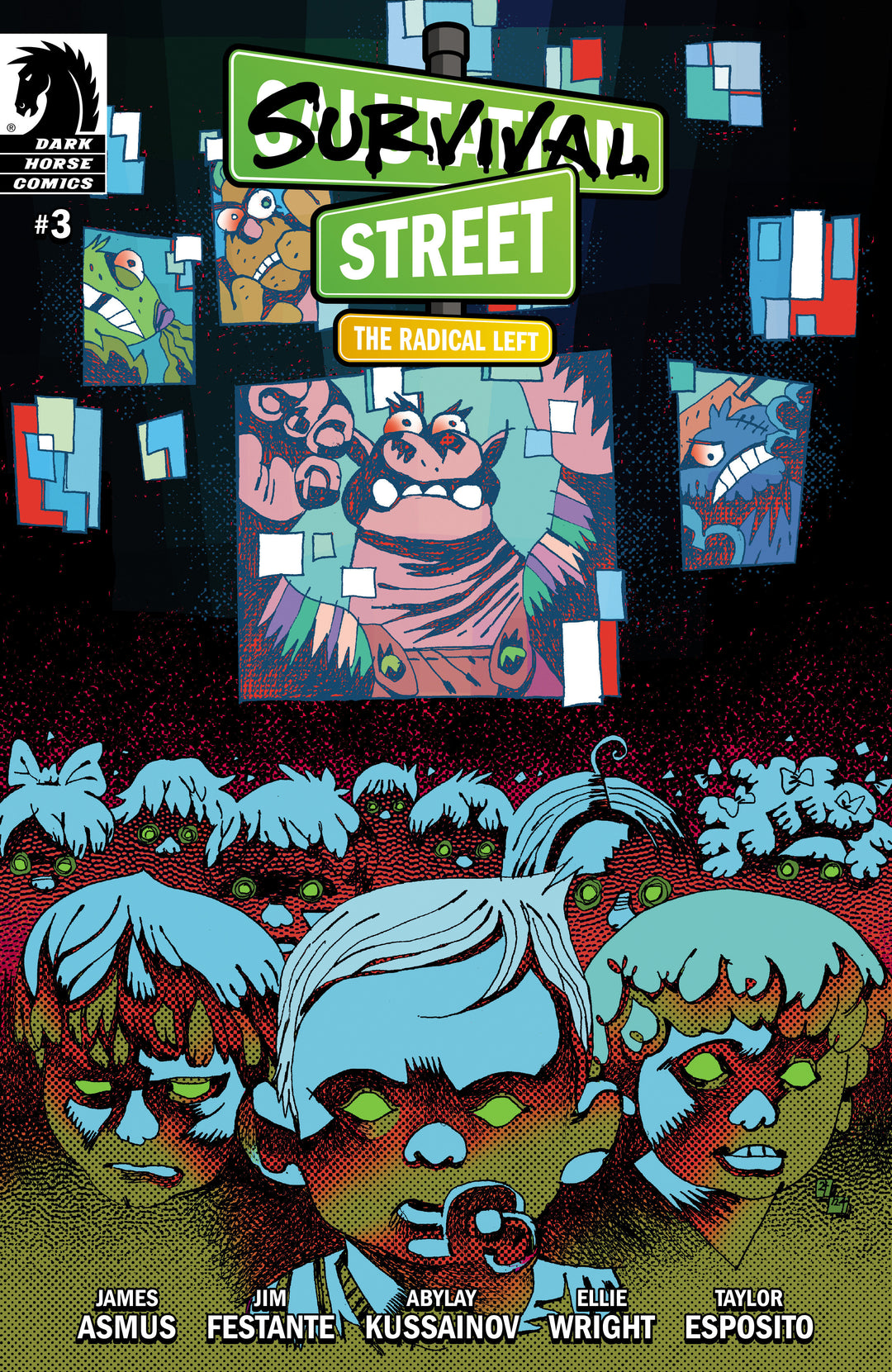 Survival Street The Radical Left #3 (Cover B) (Artyom Trakhanov)