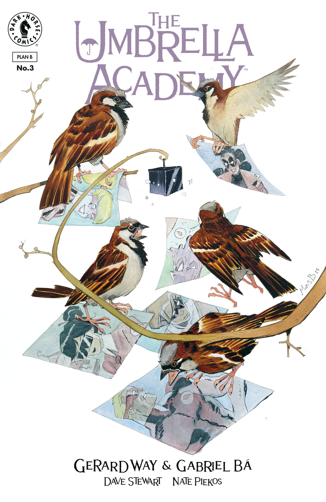 Umbrella Academy Plan B #3 (Cover B) (Matias Bergara)