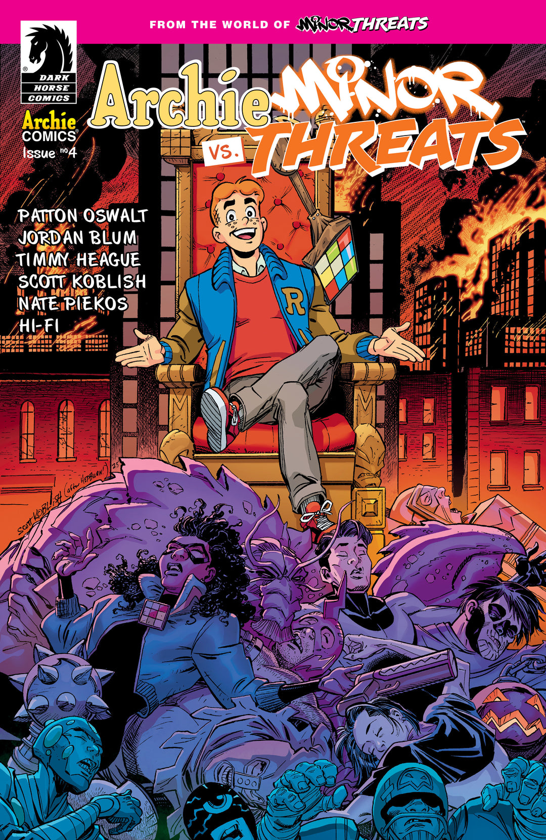 Archie vs Minor Threats #4 (Cover B) (Scott Koblish)