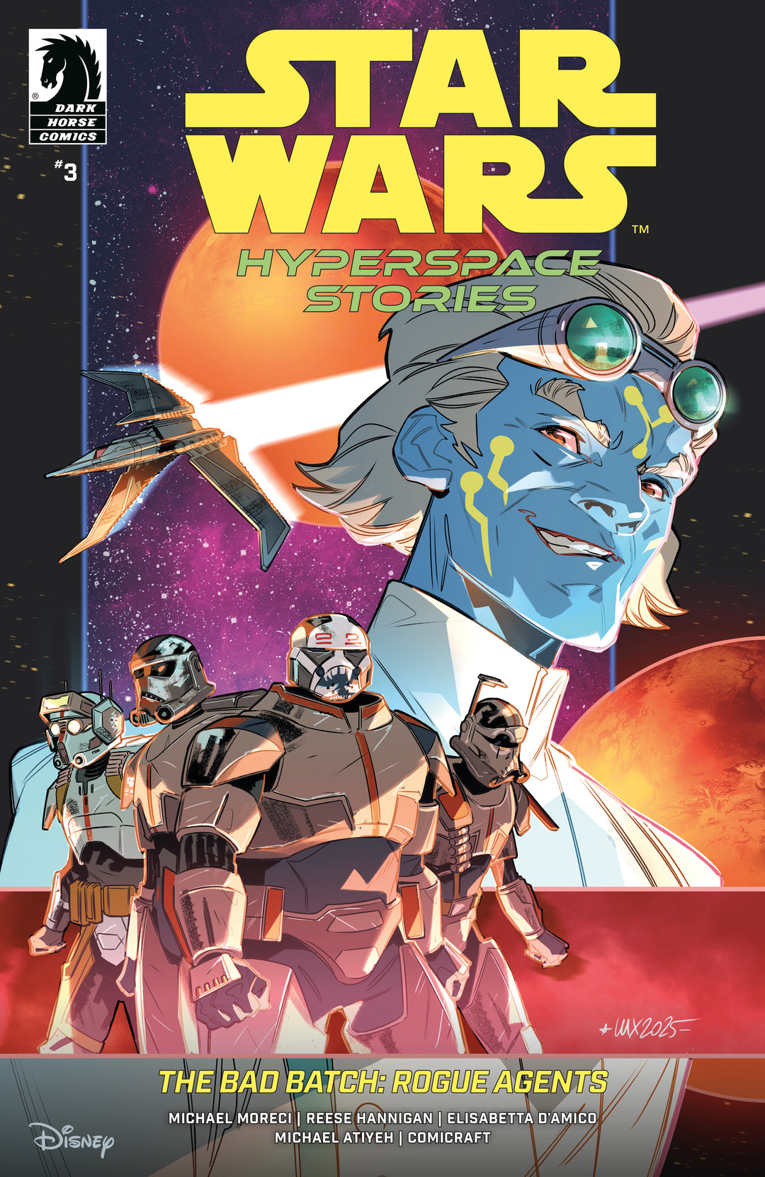 Star Wars Hyperspace Stories The Bad Batch Rogue Agents #3 (Cover A) (Valeria Favoccia)