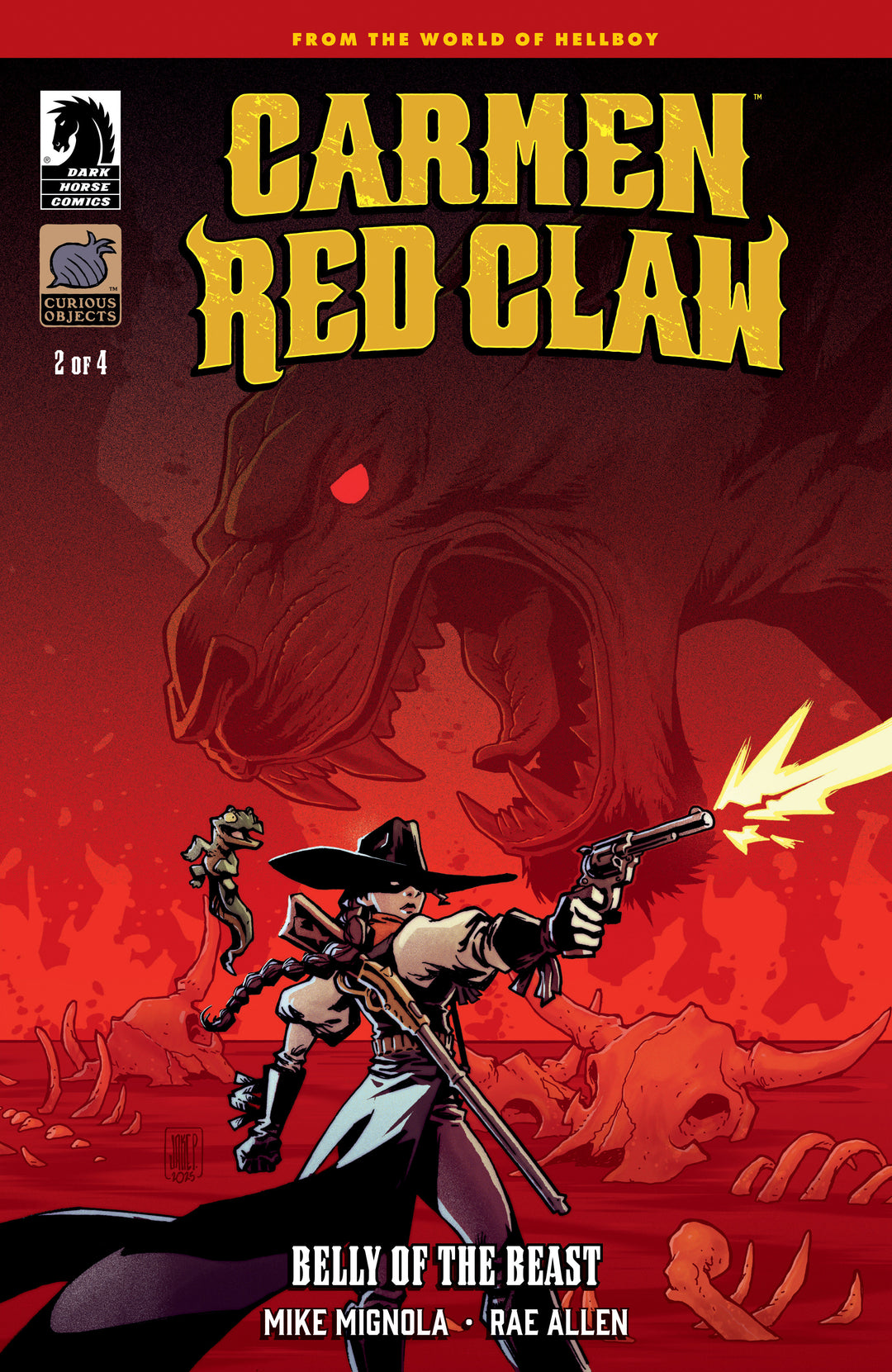 Carmen Red Claw Belly Of The Beast #2 (Cover B) (Jake Parker)