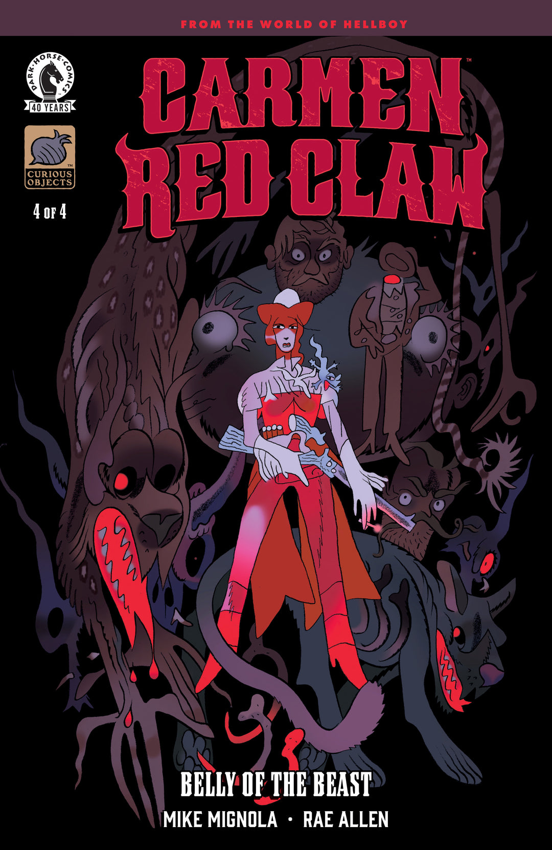 Carmen Red Claw Belly Of The Beast #4 (Cover B) (Benjamin Schipper)