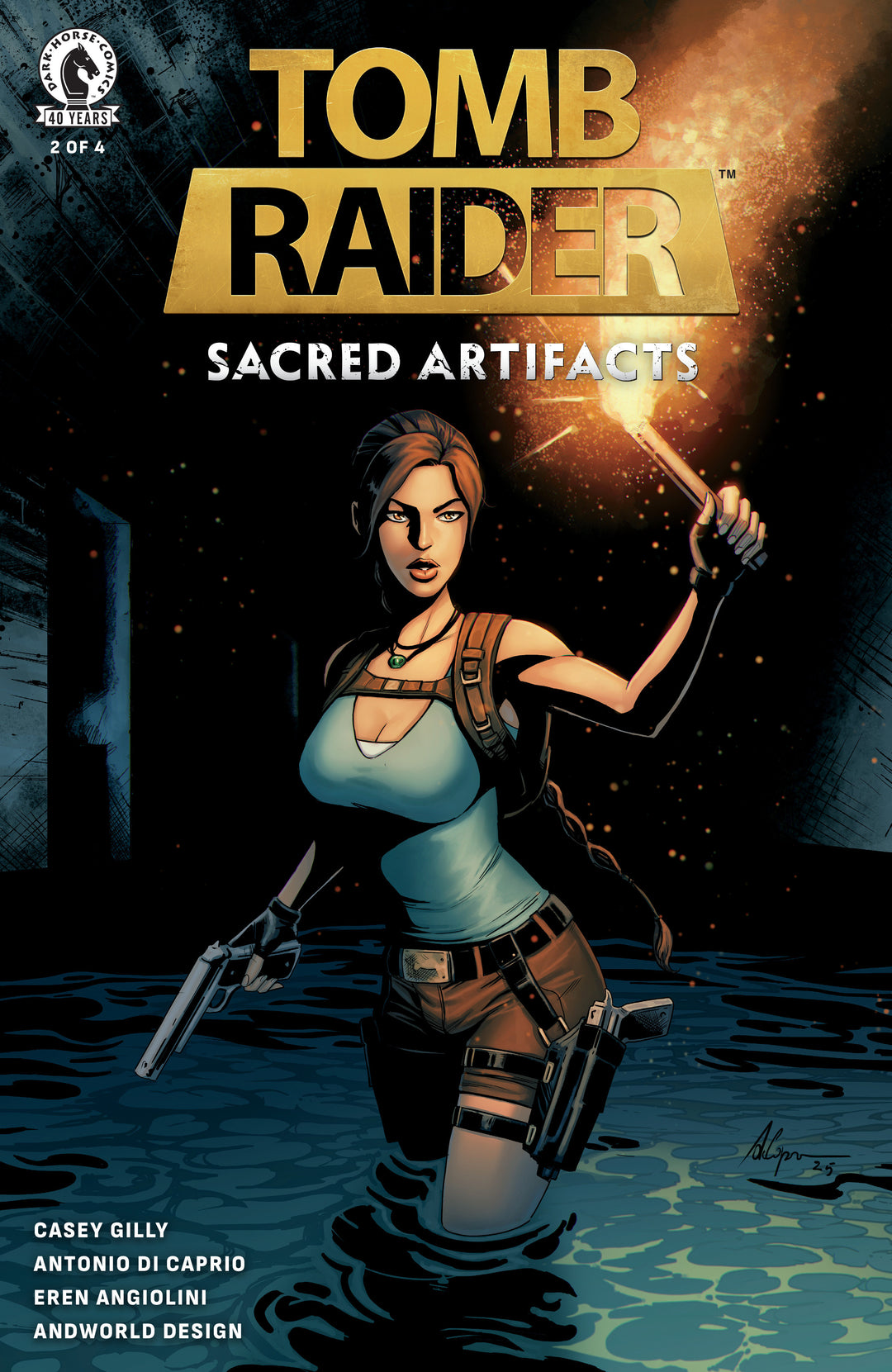 Tomb Raider Sacred Artifacts #2 (Cover A) (Antonio Di Caprio)