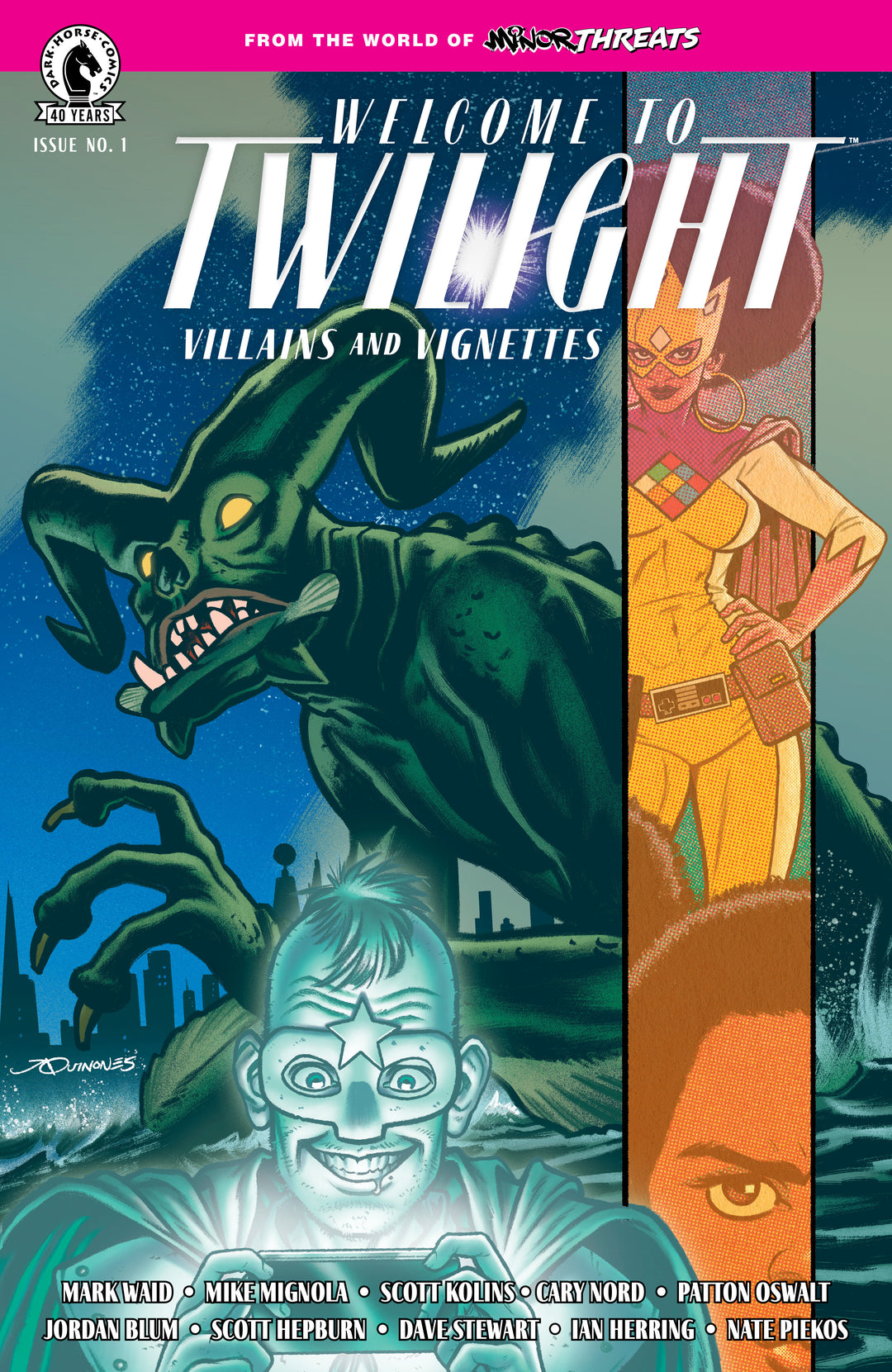 Minor Threats Welcome To Twilight Villains And Vignettes #1 (Cover B) (Joe Quinones)