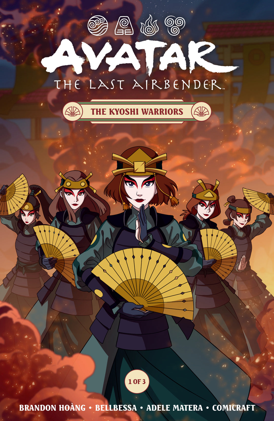 Avatar The Last Airbender The Kyoshi Warriors #1 (Cover A) (Danielle Weires)