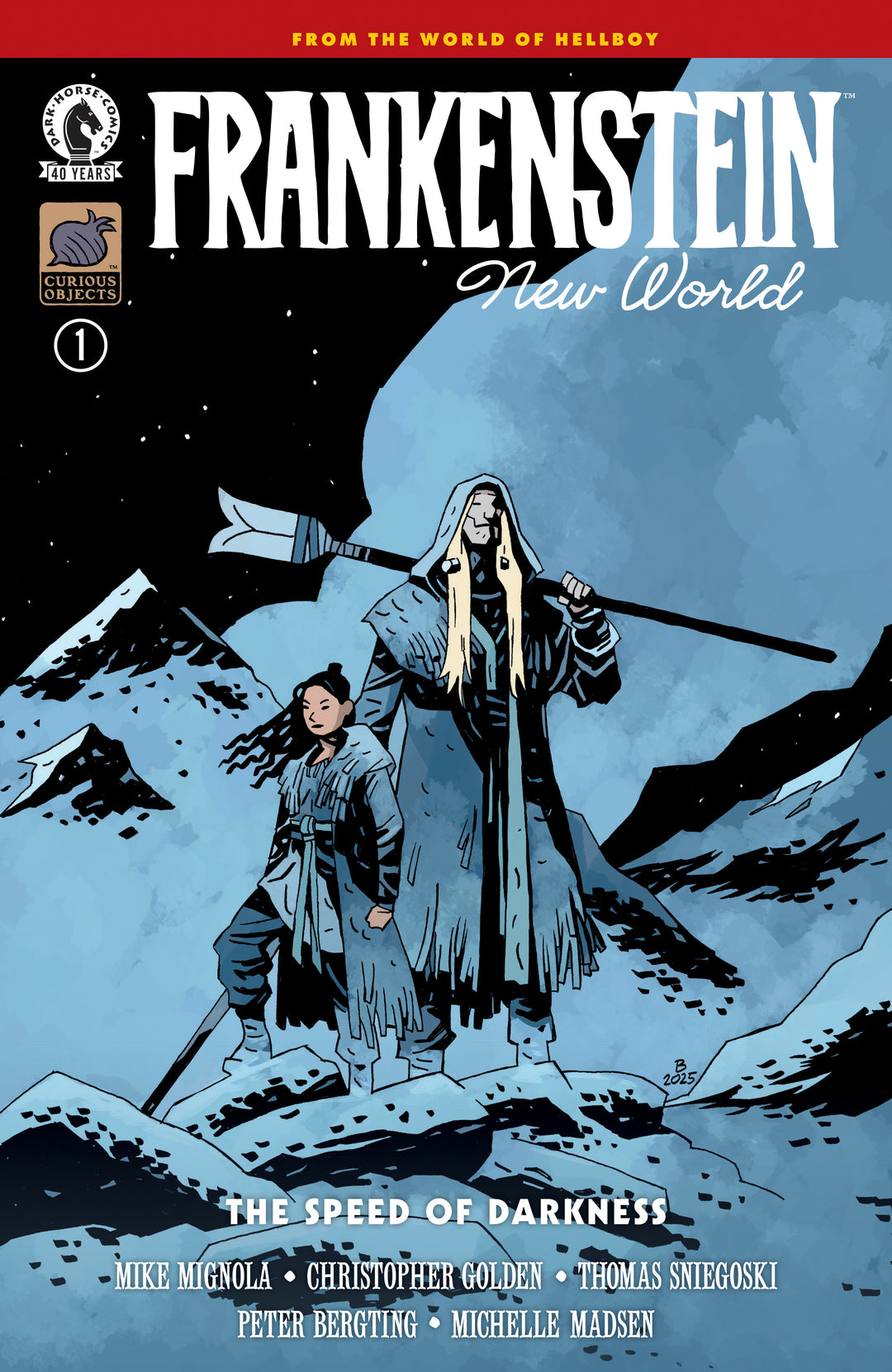 Frankenstein New World The Speed Of Darkness #1 (Cover A) (Peter Bergting)