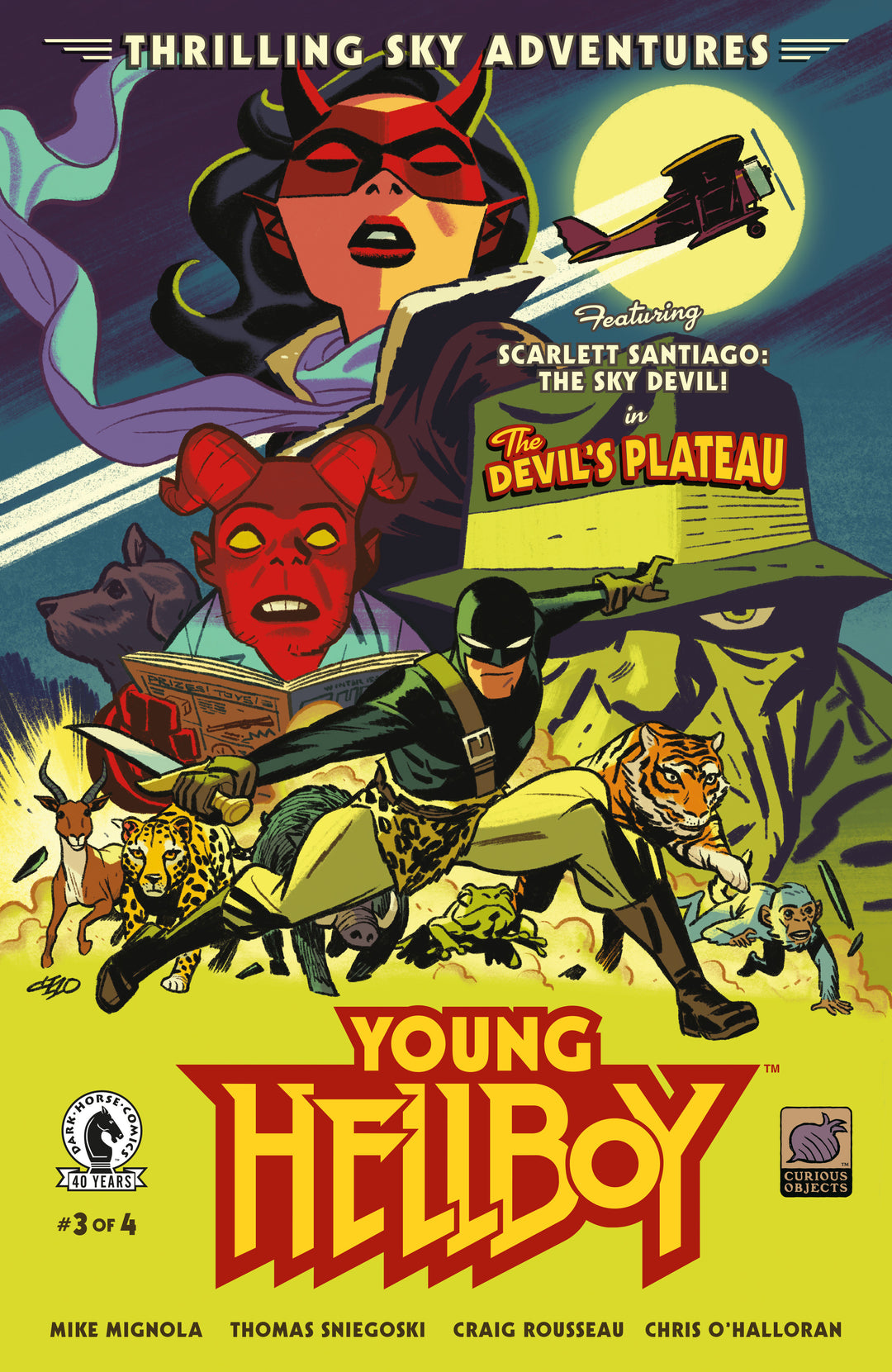 Young Hellboy Thrilling Sky Adventures #3 (Cover B) (Michael Cho)