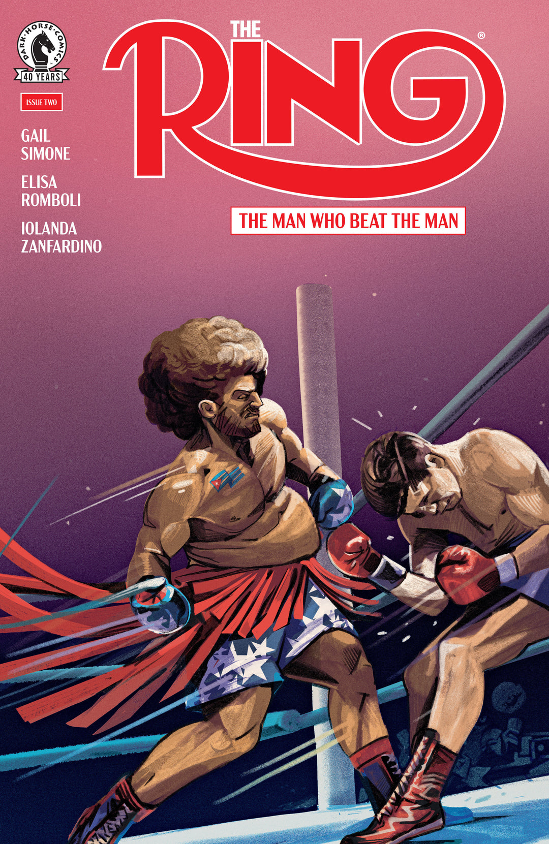 Ring The Man Who Beat The Man #2 (Cover A) (Oliver Barrett)