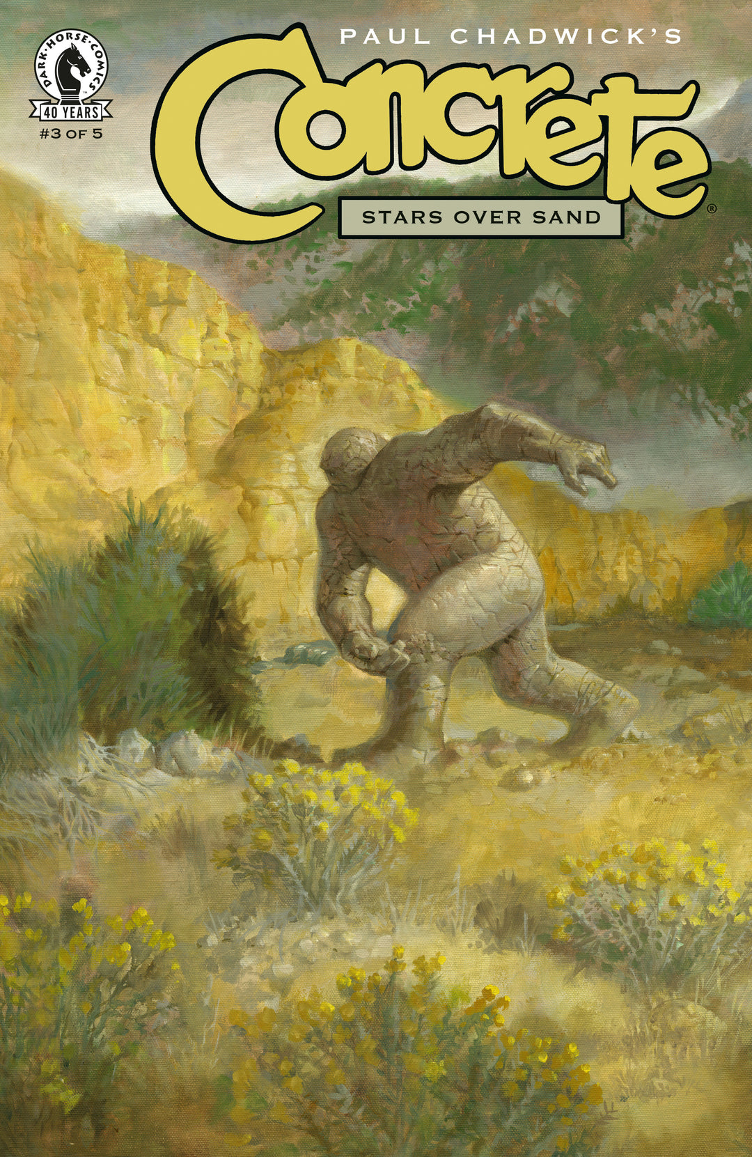 Concrete Stars Over Sand #3 (Cover A) (Paul Chadwick)