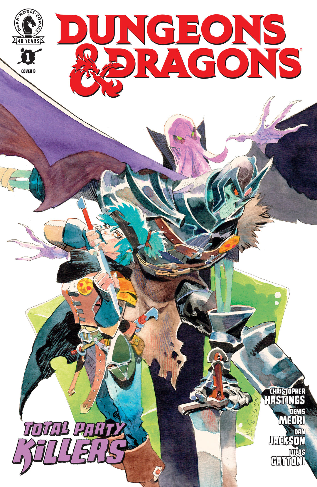 Dungeons & Dragons Total Party Killers #1 (Cover B) (1:20) (Matias Bergara)