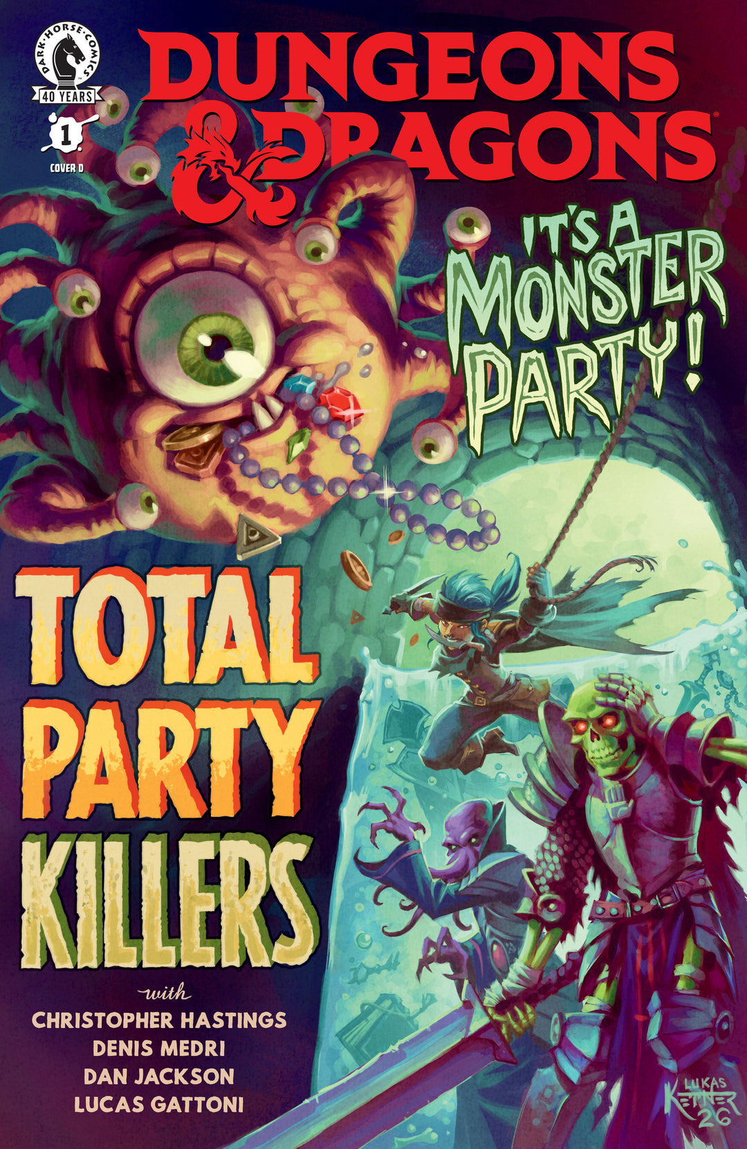 Dungeons & Dragons Total Party Killers #1 (Cover D) (Lukas Ketner)