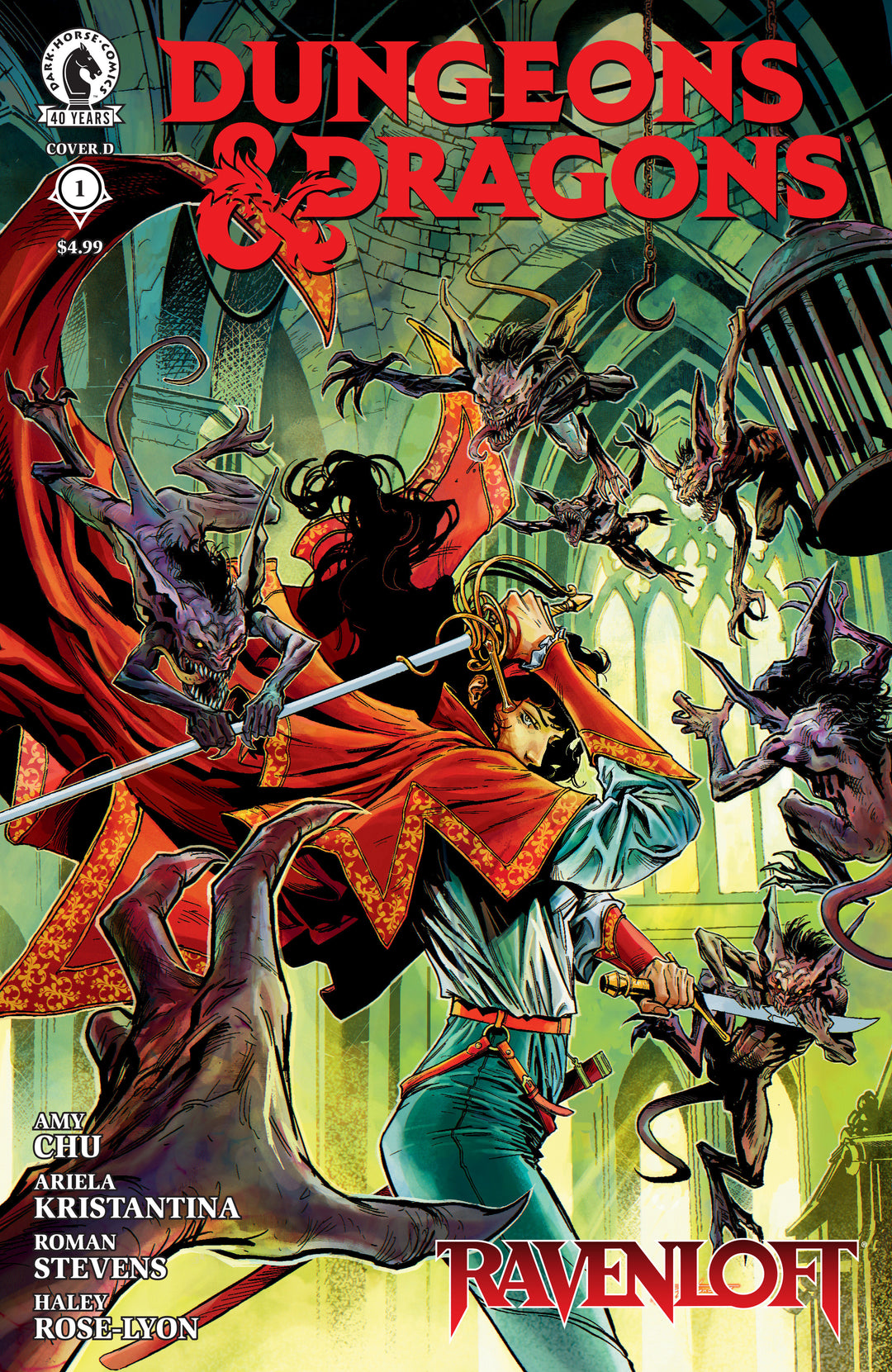 Dungeons & Dragons Ravenloft #1 (Cover D) (Todor Hristov)