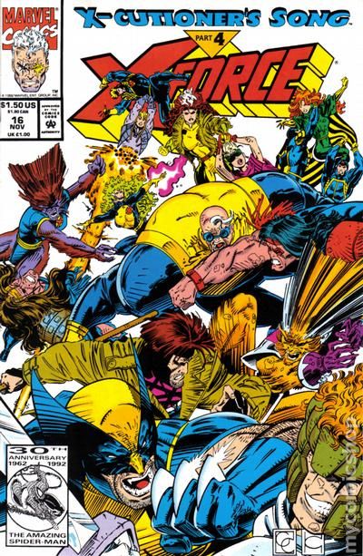 X-Force (1991) #16 [X-Cutioner's Song] (Unbagged) <OXV-34>