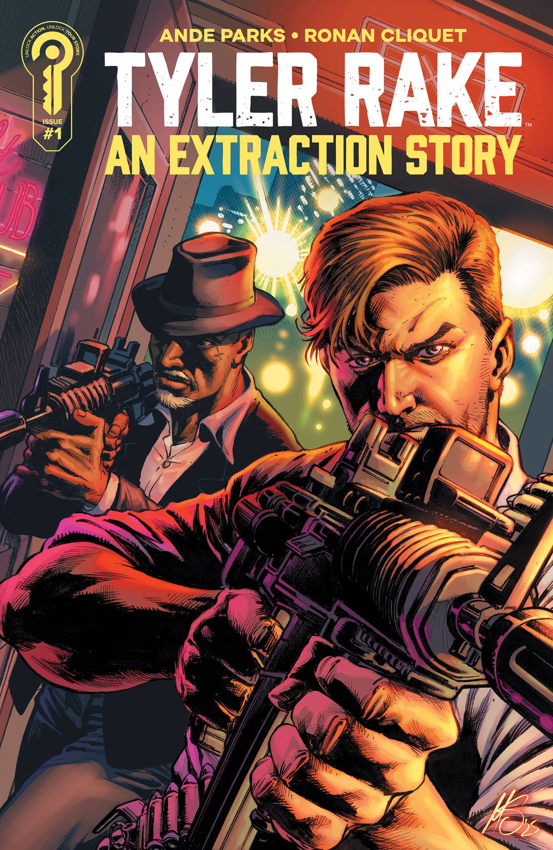 Tyler Rake An Extraction Story #1 Cover B Marco Santucci