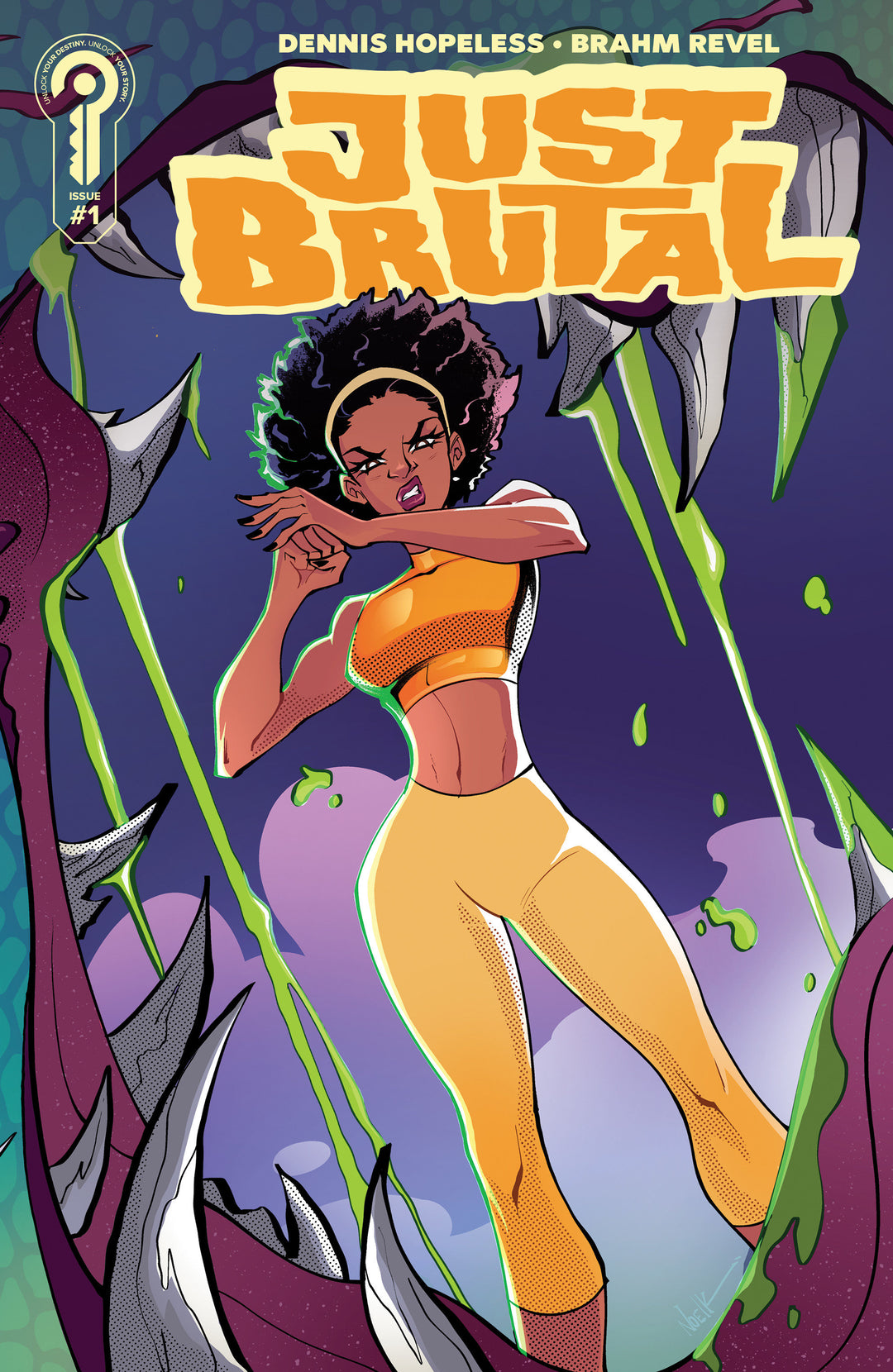 Just Brutal #1 Cover C (1:10) Noel Kelly