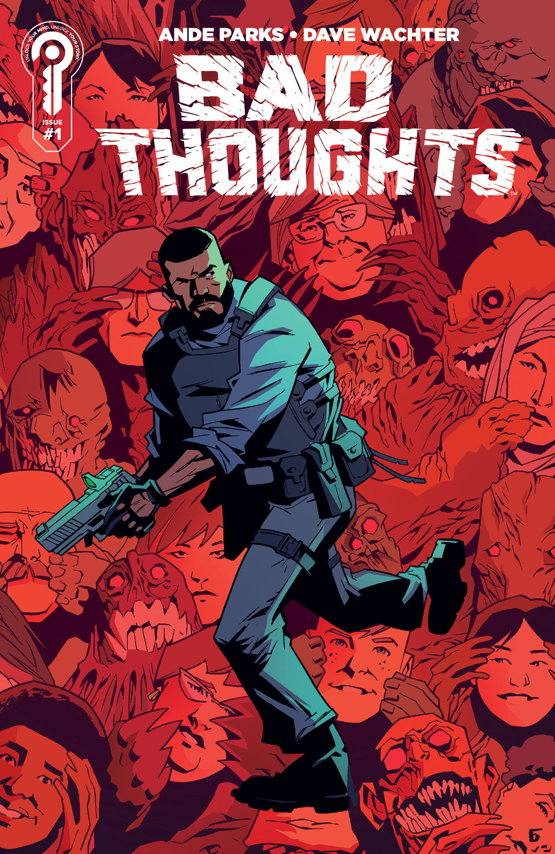 Bad Thoughts #1 Cover C (1:10) Phil Hester Variant