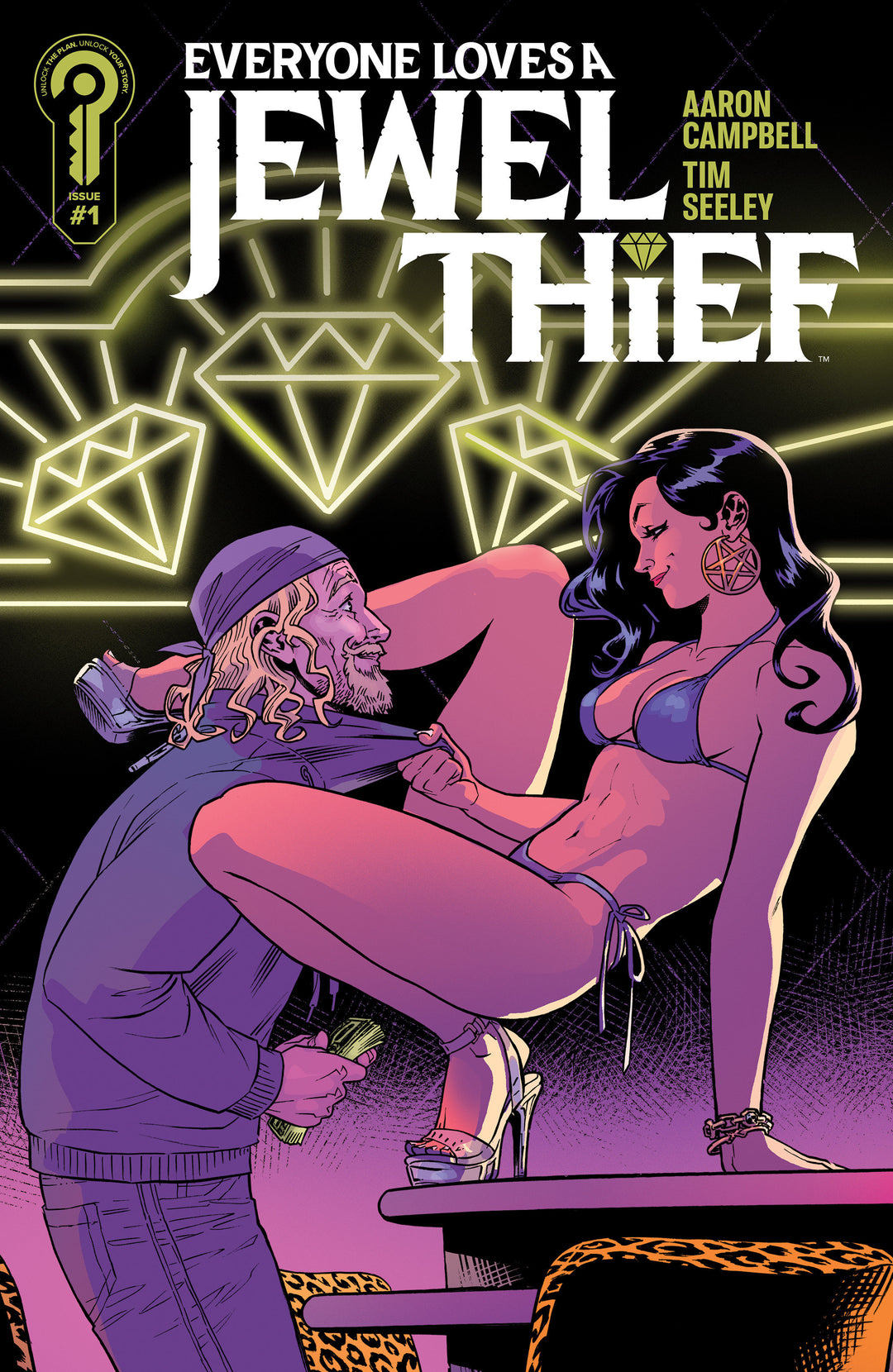 Everyone Loves A Jewel Thief #1 Cover C (1:10) Rebekah Isaacs Variant