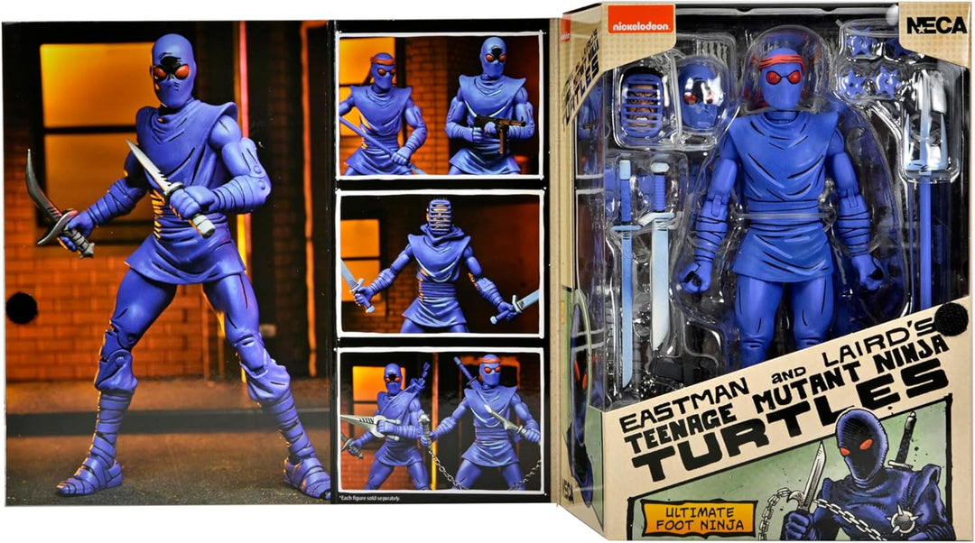 Teenage Mutant Ninja Turtles Mirage Comics TMNT Mirage Ultimate Foot 7" Scale Action Figure