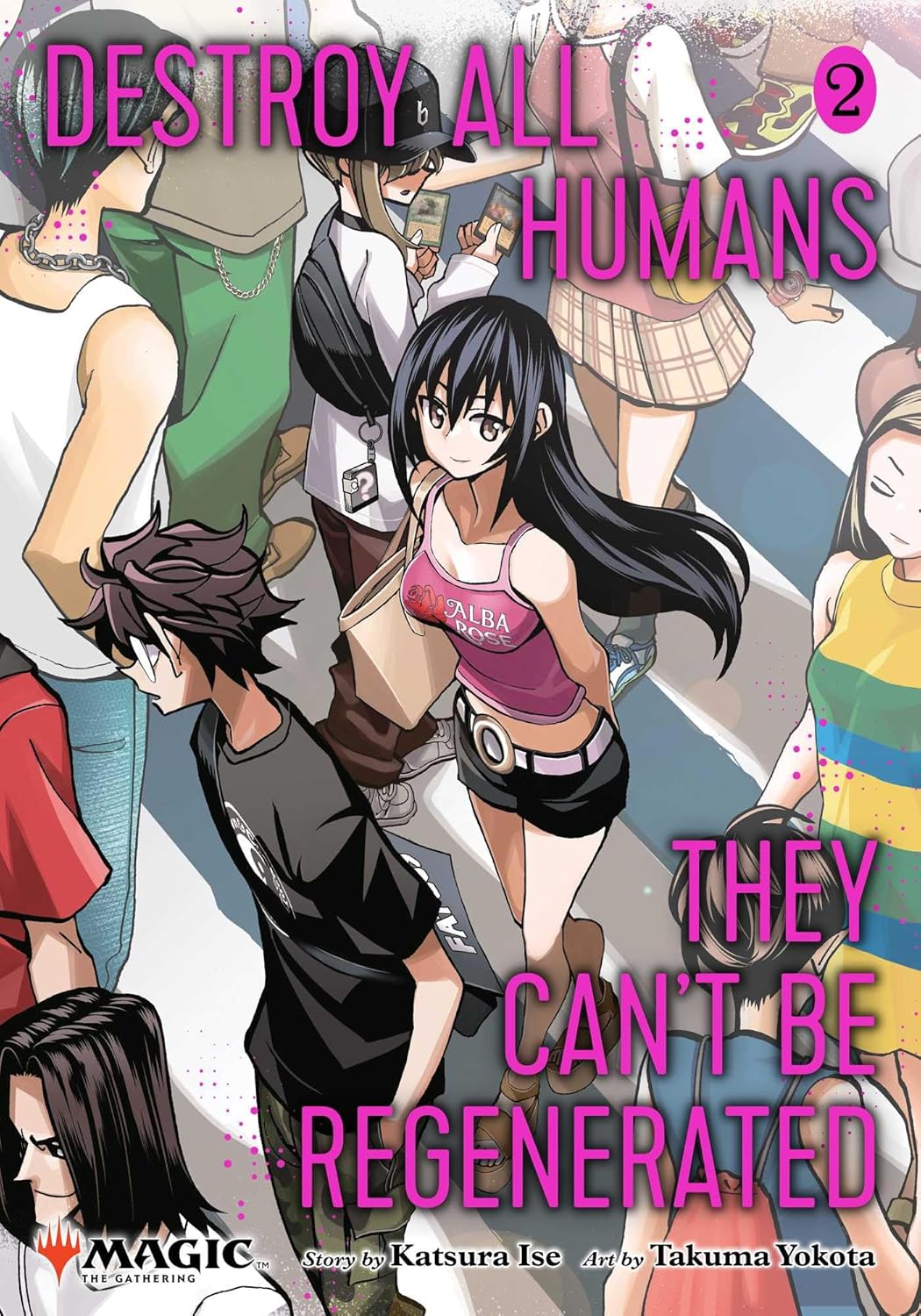 Destroy All Humans Cant Be Regenerated Magic The Gathering Manga Graphic Novel Volume 02 (