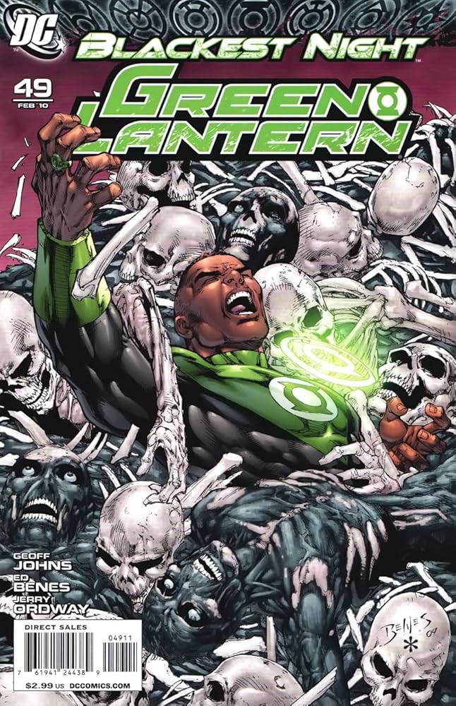 Green Lantern (2005) #49 [Blackest Night] <BINS>