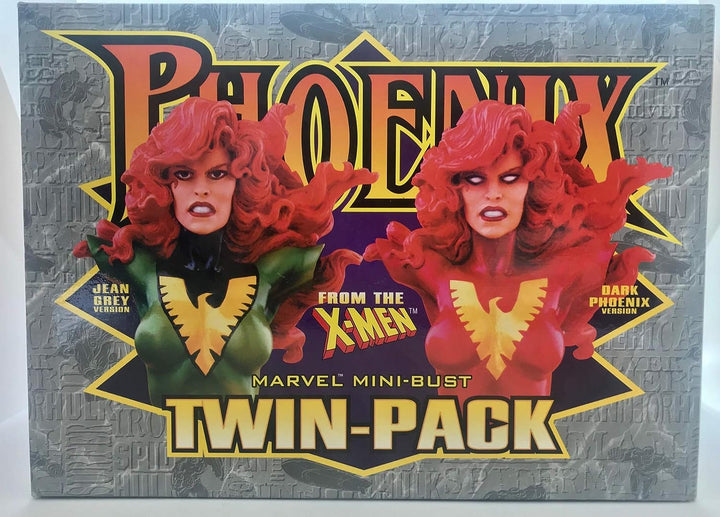 Marvel X-Men Jean Grey & Dark Phoenix Exclusive Mini Bust 2-Pack