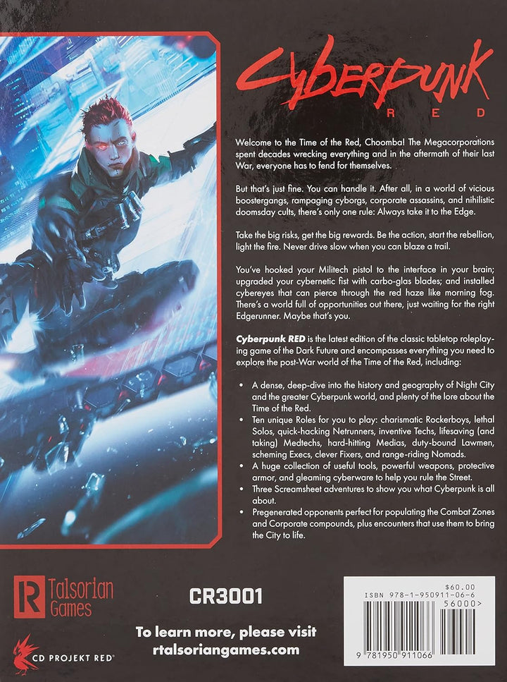 Cyberpunk RED RPG (2020)