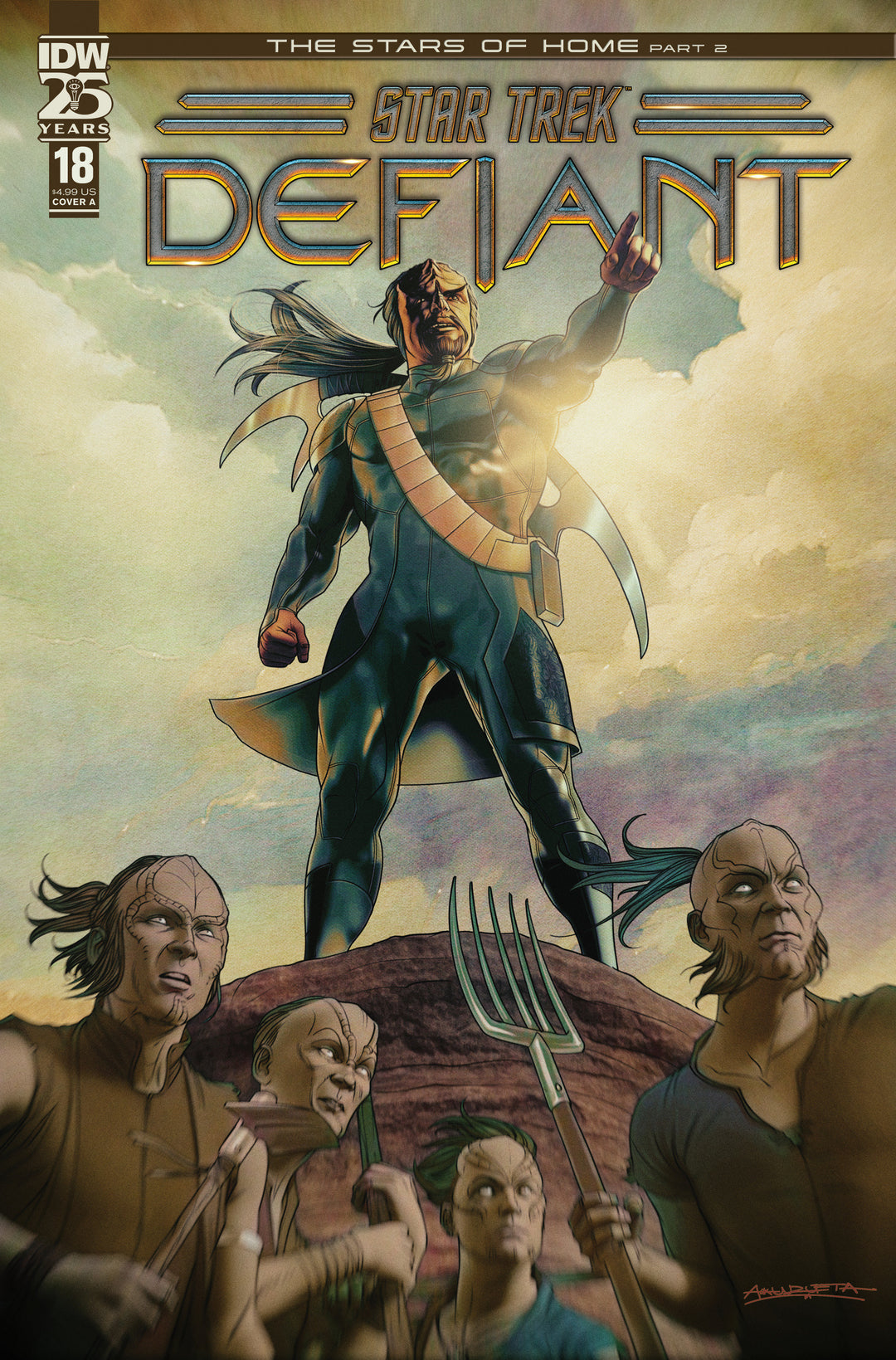 Star Trek Defiant #18 Cover A (Unzueta)