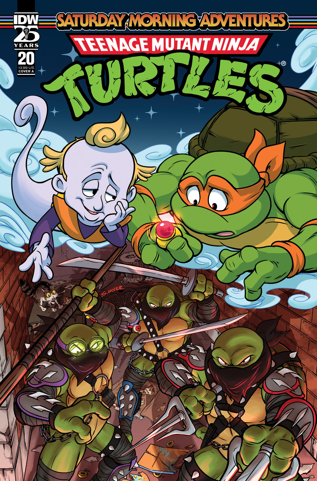 Teenage Mutant Ninja Turtles: Saturday Morning Adventures (2023-) #20 Cover A (Myer)