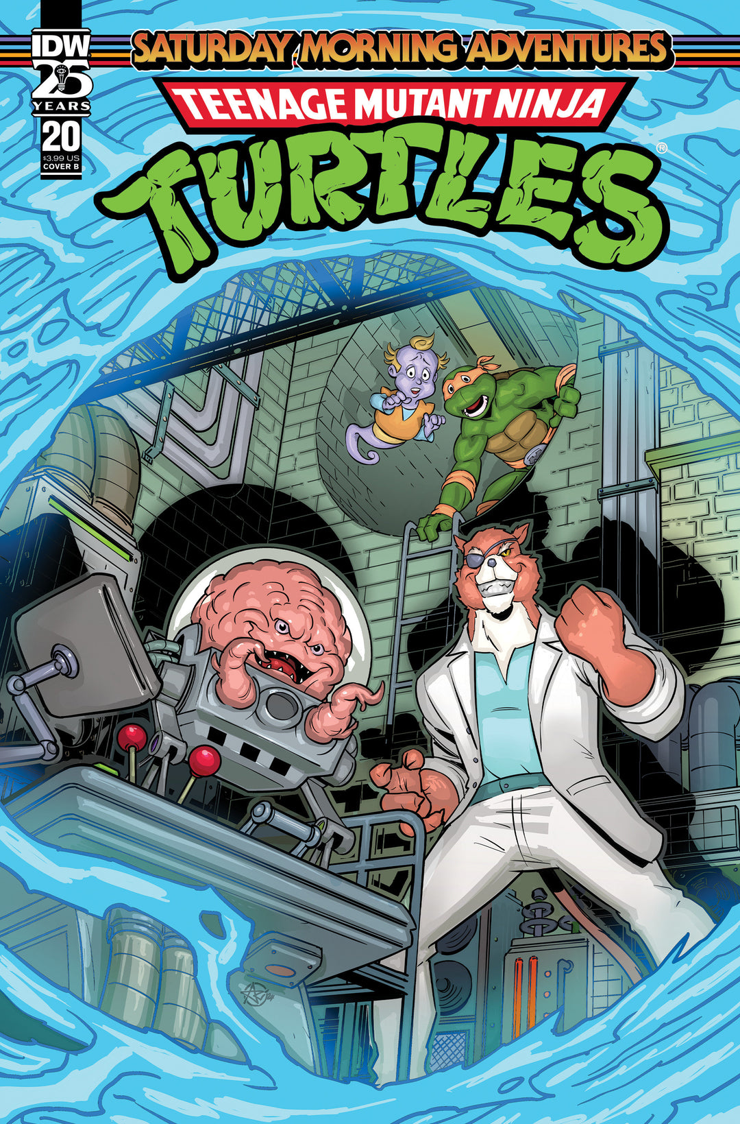 Teenage Mutant Ninja Turtles: Saturday Morning Adventures (2023-) #20 Variant B (Medel)