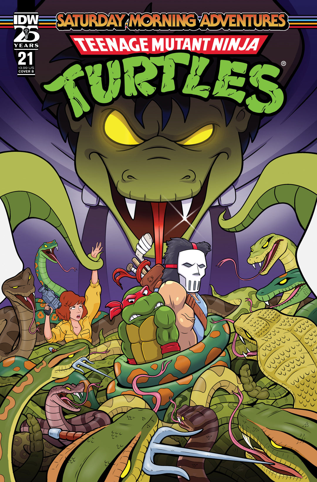 Teenage Mutant Ninja Turtles: Saturday Morning Adventures (2023-) #21 Variant B (Pearce)