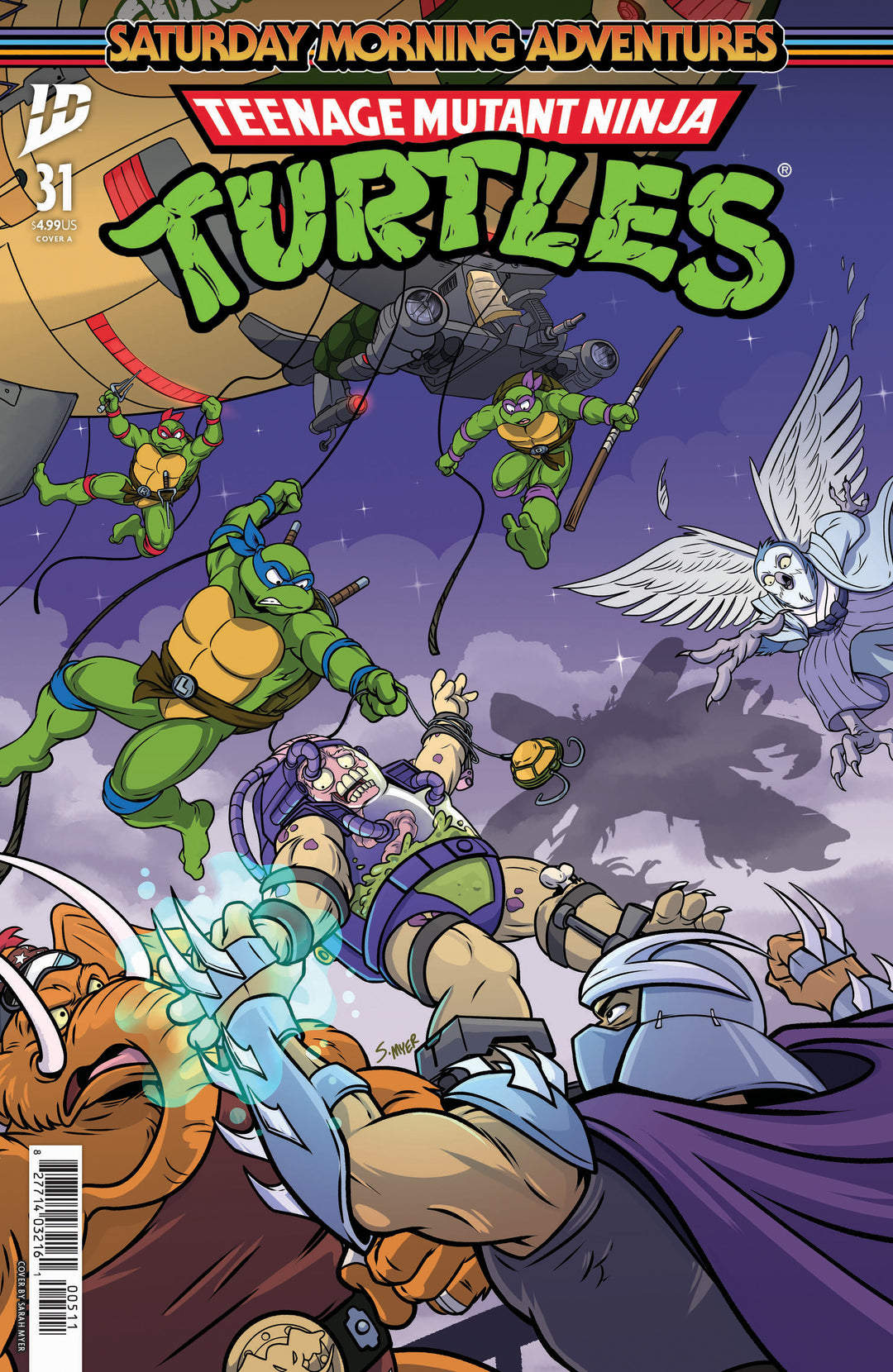 Teenage Mutant Ninja Turtles: Saturday Morning Adventures (2023-) #31 Cover A (Myer)