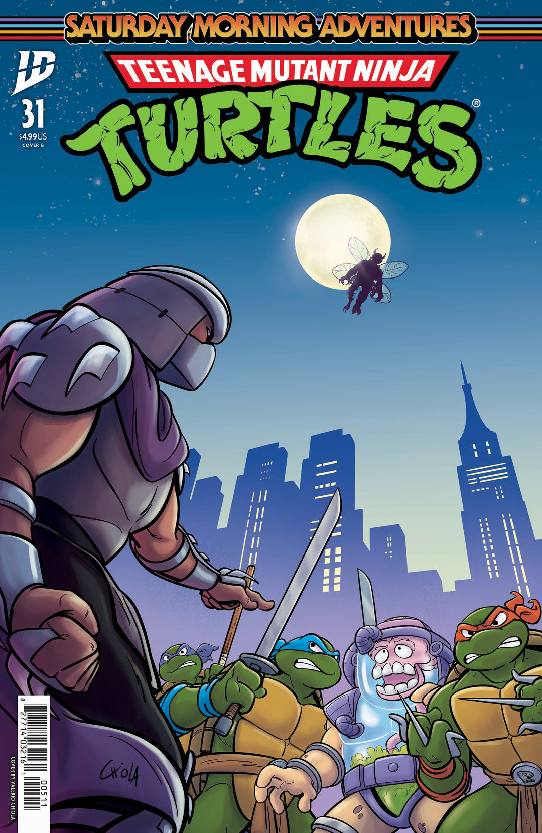 Teenage Mutant Ninja Turtles: Saturday Morning Adventures (2023-) #31 Variant B (Chiola )